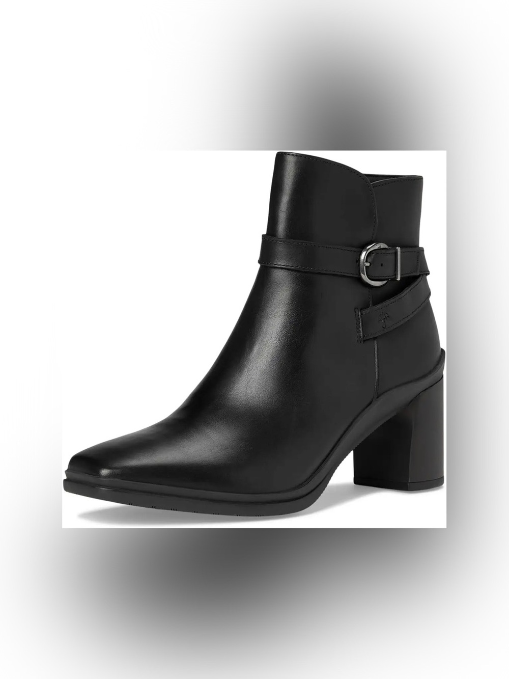 Naturalizer Aimee Waterproof Booties in Black, Size 8.5, NEW